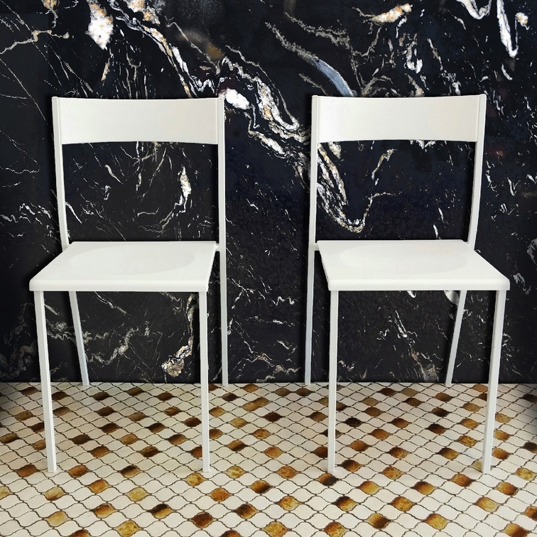 Modern Chairs with Cosmic Black Polished Wall (300dpi) CUL Granite 28