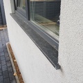 external windowsill with drip line