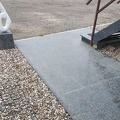 Outside tiles granite