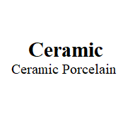 ceramic 