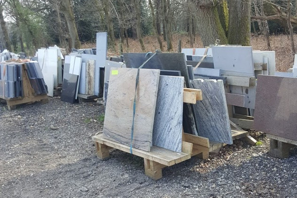 Various granite worktop offcuts